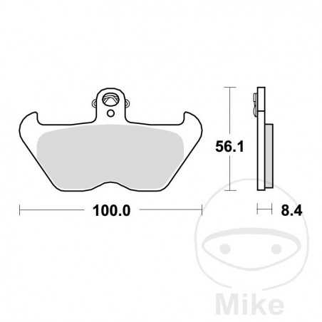 TRW Standard brake pads ALTN: 7320963 787.31.69