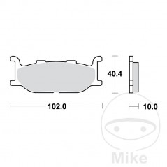 TRW Sintered front brake pads ALTN: 7328974 787.34.09