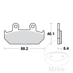 TRW Standard brake pads ALTN: 7371024 787.17.34