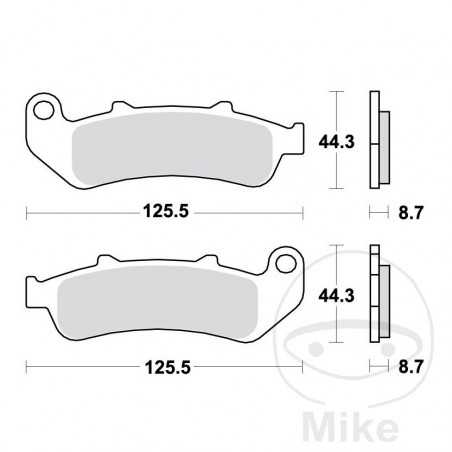 TRW Standard brake pads ALTN: 7376528 787.26.41