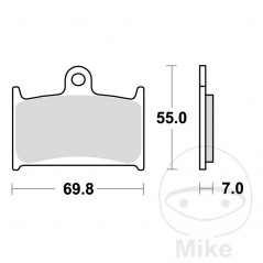TRW Standard brake pads ALTN: 7372402 787.32.43