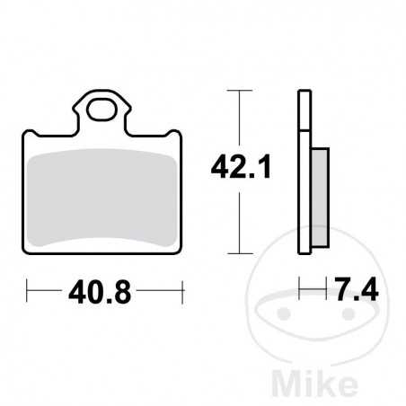 TRW SINTERED BRAKE PADS SI ALTN: 7323603 787.52.89