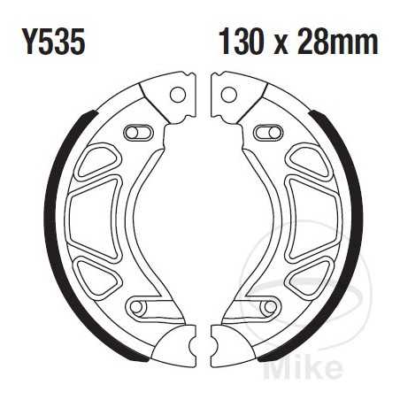 EBC spring brake shoes 732.20.19