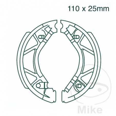 EBC Zapatas de freno con muelle 732.20.76