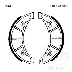 EBC spring brake shoes 732.51.78