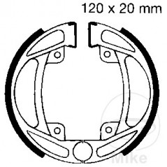 EBC brake shoes without spring 732.58.97