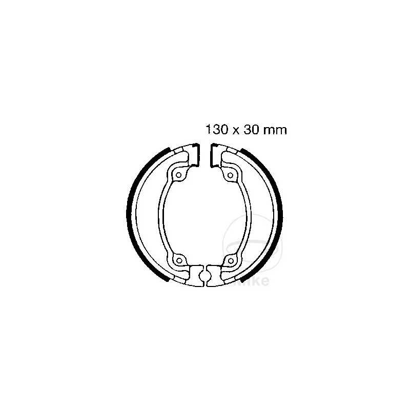 EBC spring brake shoes 7860133 ALTN: 7373582 732.60.02