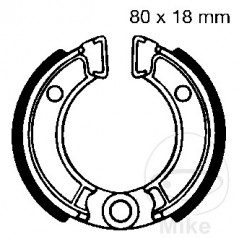 EBC spring brake shoes 732.79.01