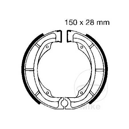 EBC Zapatas de freno con muelle 732.81.23