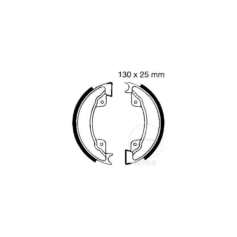 EBC spring brake shoes 732.83.47