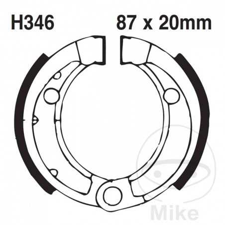 EBC Zapatas de freno con muelle 737.00.20