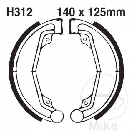 EBC Zapatas de freno con muelle 737.01.15