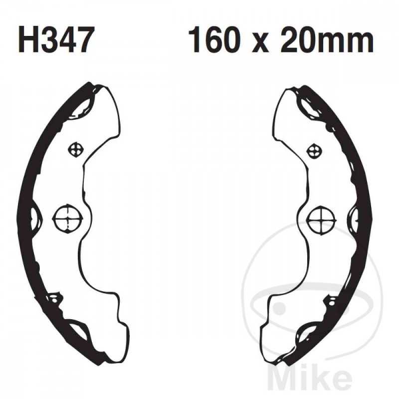 EBC spring brake shoes 737.01.20