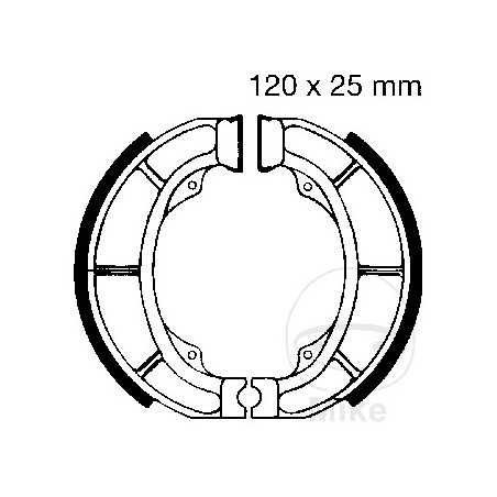 EBC Zapatas de freno con muelle ALTN:7860786 737.77.32