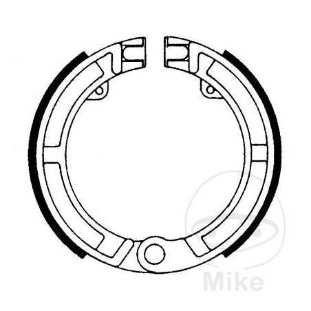 TRW brake shoes without spring 786.00.01