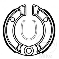 TRW brake shoes without spring 786.00.11