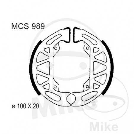 TRW spring brake shoes 786.00.34