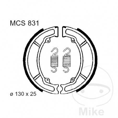 TRW spring brake shoes ALTN: 7377690 786.00.42