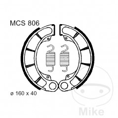 TRW spring brake shoes ALTN: 7325988 786.01.41