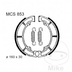 TRW spring brake shoes 786.02.73