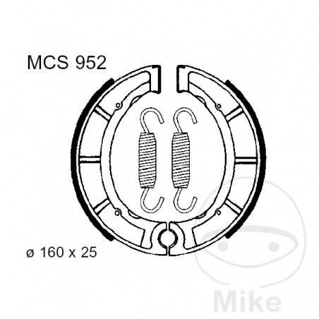 TRW Zapatas de freno con muelle ALTN: 7321284 786.03.80