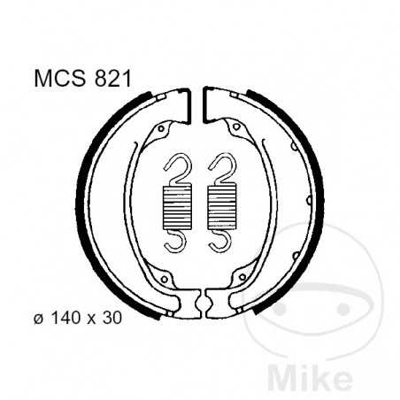TRW spring brake shoes ALTN: 7372055 786.04.71