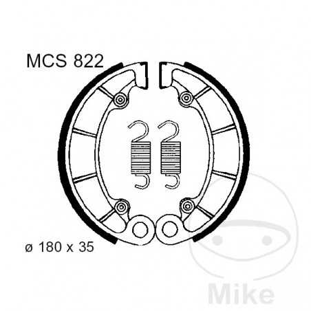 TRW Zapatas de freno con muelle 786.04.89