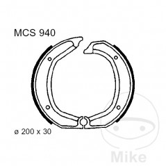 TRW brake shoes without spring ALTN: 7372006 786.06.12