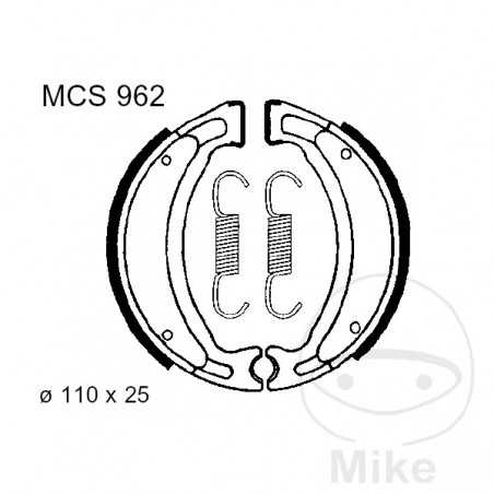 TRW spring brake shoes ALTN: 7379217 786.07.94