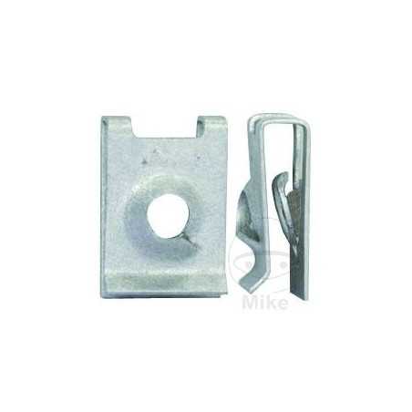 JMP Juego 10 tuercas metálicas carrocería 4.8 MM 481.01.49