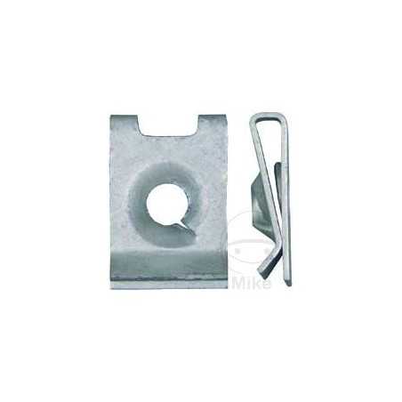 JMP Juego 10 tuercas metálicas carrocería 4.8 MM 481.01.51