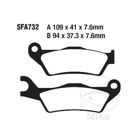 EBC Standard brake pads SCOOTER 732.01.52