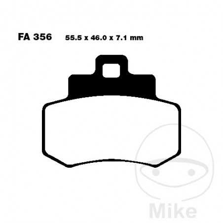 EBC Standard brake pads SCOOTER 732.08.49