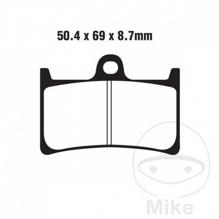 EBC Standard brake pads SCOOTER 737.00.28