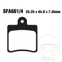 EBC Standard brake pads SCOOTER 737.01.87