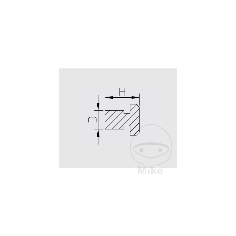 KAYABA Fork air bleed valve 5X11 MM 773.05.93
