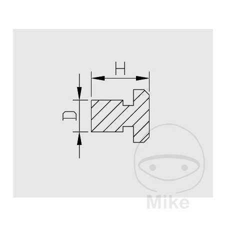 KAYABA Fork air bleed valve 5X11 MM 773.05.93