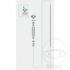 KAYABA Fork cover plastic gasket 773.10.85