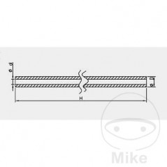 KAYABA Suspension fork tube 773.11.04