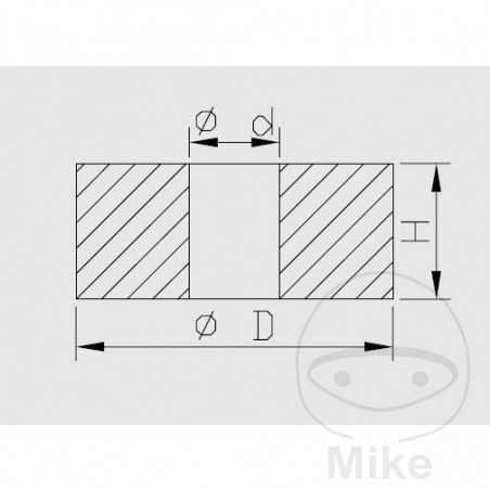 KAYABA rebound piston for fork 773.11.18