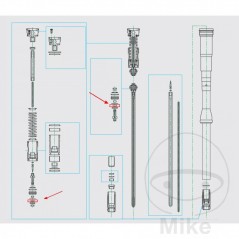 KAYABA Pressure passage spring 11X11X5 773.05.96