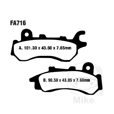 EBC Pastillas de freno estándar ALTN: 7870302 732.01.30