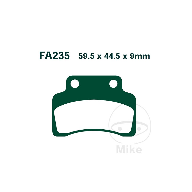 EBC carbon brake pads SCOOTER ALTN: 7870089 732.05.30