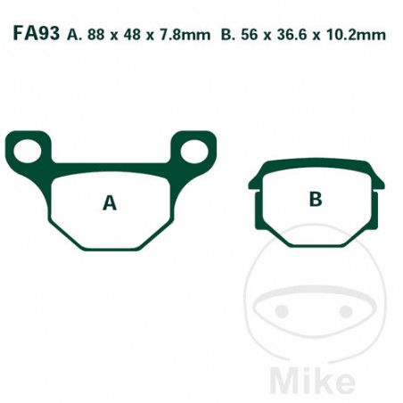 EBC Pastillas de freno estándar ALTN: 7870000 732.11.51