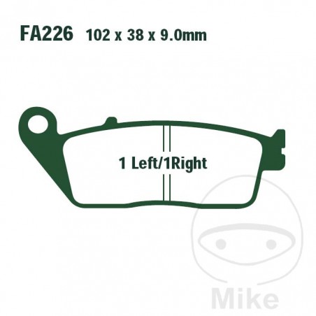 EBC Pastillas de freno estándar ALTN: 7872310 732.25.00