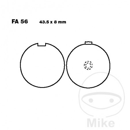 EBC Standard brake pads ALTN: 7870694 732.59.54