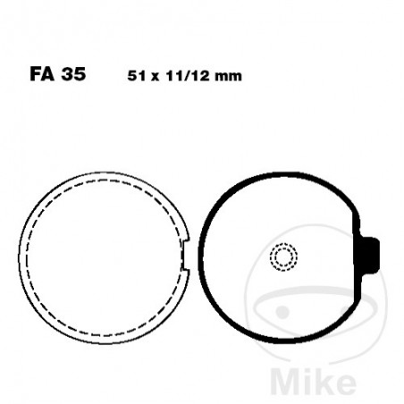 EBC Pastillas de freno estándar ALTN: 7871130 732.62.83