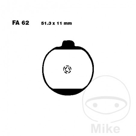 EBC Standard brake pads ALTN: 7871403 732.67.39