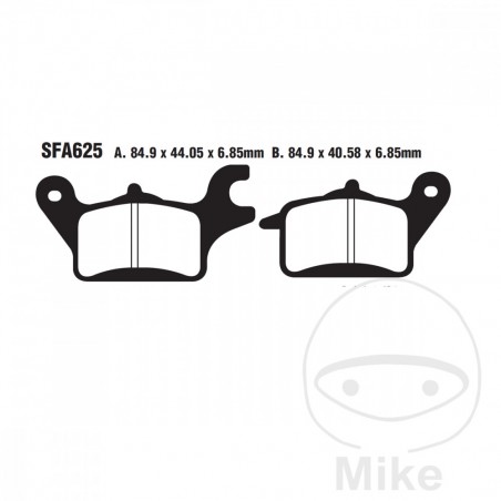 EBC Standard brake pads SCOOTER ALTN: 7870044 737.00.31