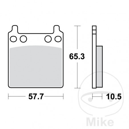 TRW Pastillas de freno estándar ALTN: 7326143 787.08.27